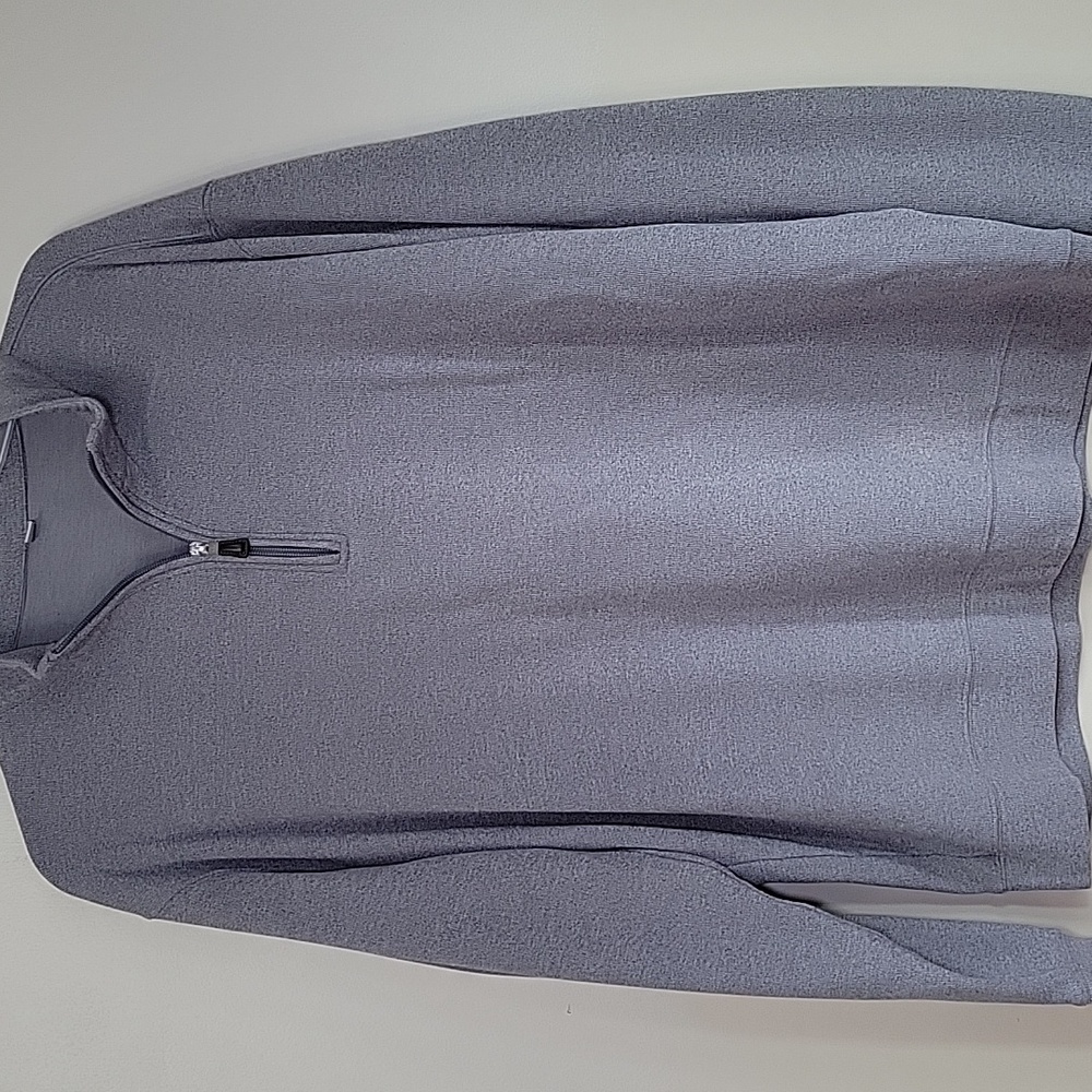 Peter Millar Mens Grey Quarter Zip Pullover Sweater Size XL